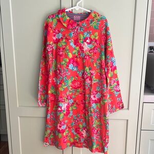 ROOM SEVEN (Oilily) Floral Long Sleeve Dress SIZE 8